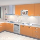 Kitchen Design Orange