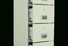 4 Drawer Fireproof File Cabinet