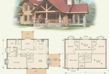 4 Bedroom Log Home Plans