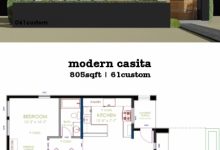 Modern 1 Bedroom House Plans