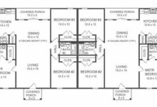3 Bedroom Duplex Plans