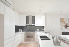 White Lacquer Kitchen Cabinets