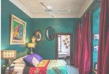Teal Coloured Bedroom Curtains