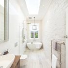 Narrow Bathroom Designs