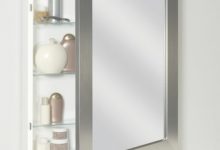 Brushed Nickel Medicine Cabinet With Mirror