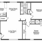 House Plans For 2 Bedroom 2 Bath Homes