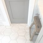 Hexagon Tile Bathroom Floor