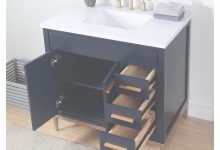 Navy Blue Bathroom Vanity