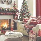 Christmas Decorated Living Rooms