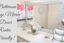 How To Decorate Bathroom Mirror