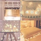 White String Lights For Bedroom