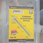 Screws To Hang Cabinets