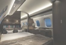 Luxury Private Jet Bedroom