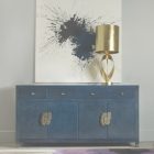 Blue Buffet Cabinet