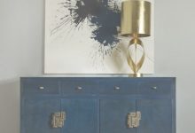 Blue Buffet Cabinet