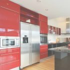 Red Kitchen Cabinet