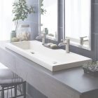 Trough Sink Bathroom Vanity