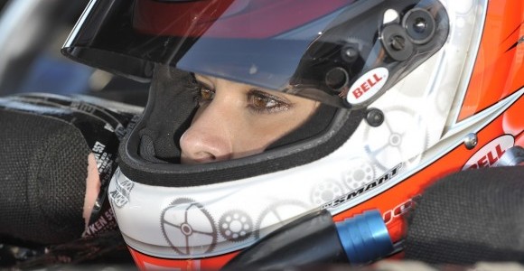 Maryeve Dufault will drive in Go Green Racing Car # 79 Ford Mustang at Chicagoland Speedway